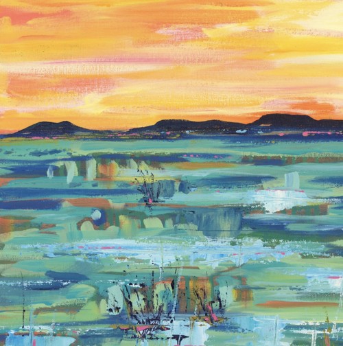 Sunset over the Islands Small Giclée Print